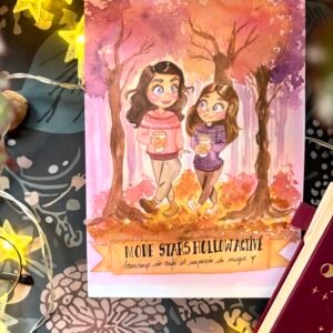 Carte postale automne : Stars Hollow & Café | Papeterie Cozy