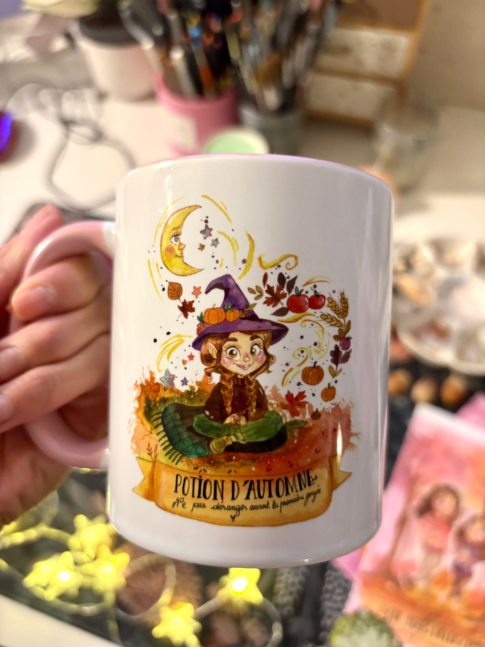 Mug d'automne sorcière : Potion d'Automne | Tasse Cozy
